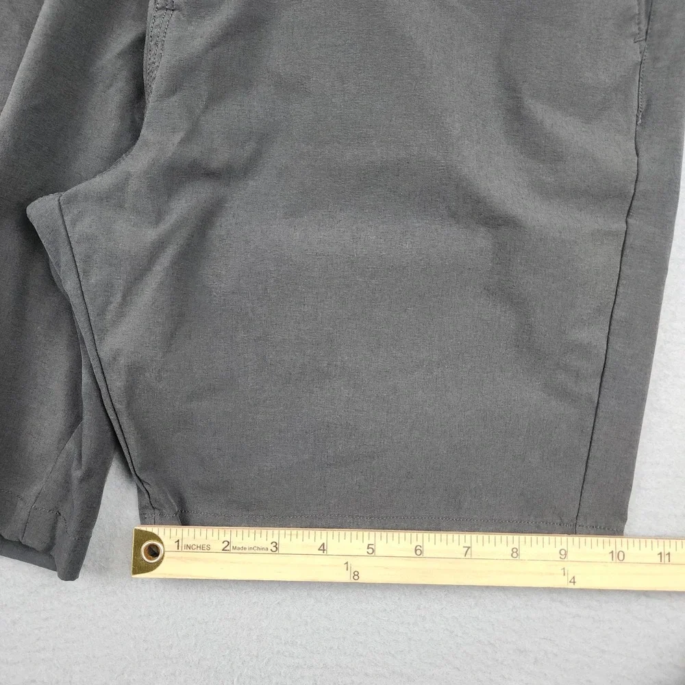 Billabong Adventure Division Shorts Mens 34 Gray Chino Outdoor Travel 8 Inseam